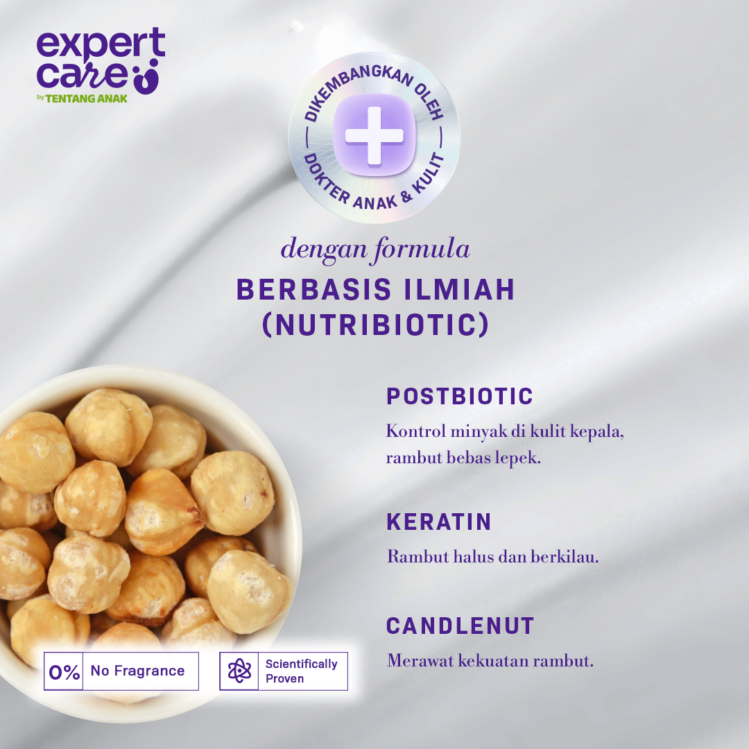 Expert Care Hair Lotion Bayi & Anak 100 ml – Hair Lotion dengan NutriBiotic - Rambut Tebal & Wangi Seharian