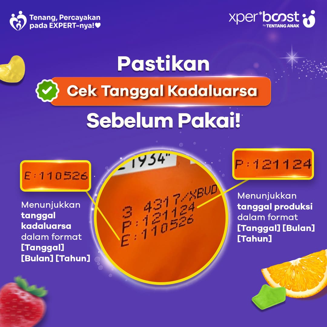 Gummy Vitamin D 600 IU Anak dan Dewasa