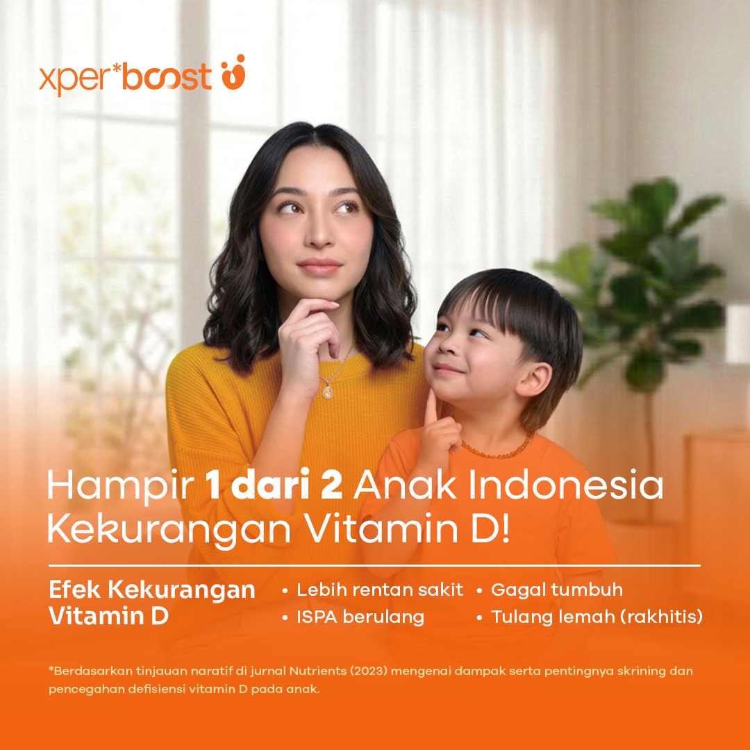 Expert Boost - Gummy Vitamin D 600 IU | Vitamin D Anak dan Dewasa | Paket 30 Hari | Paket 7 Hari