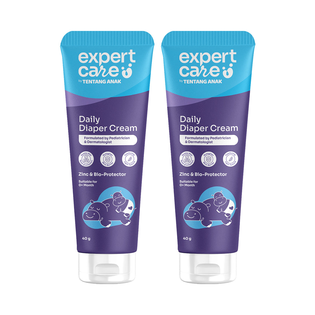 Daily Diaper Cream 40g dengan Zinc Oxide, Panthenol & Bio-Protector