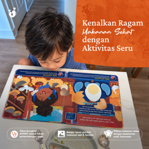 Buku Aktivitas - Misi Menjadi Kuat dengan Makan Sehat