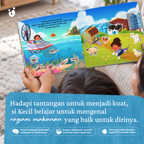 Buku Aktivitas - Misi Menjadi Kuat dengan Makan Sehat