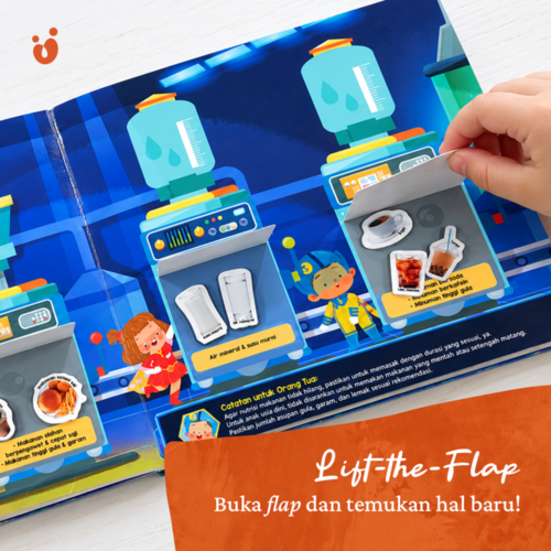 Buku Aktivitas - Misi Menjadi Kuat dengan Makan Sehat