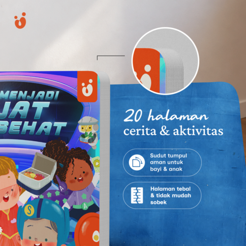Buku Aktivitas - Misi Menjadi Kuat dengan Makan Sehat