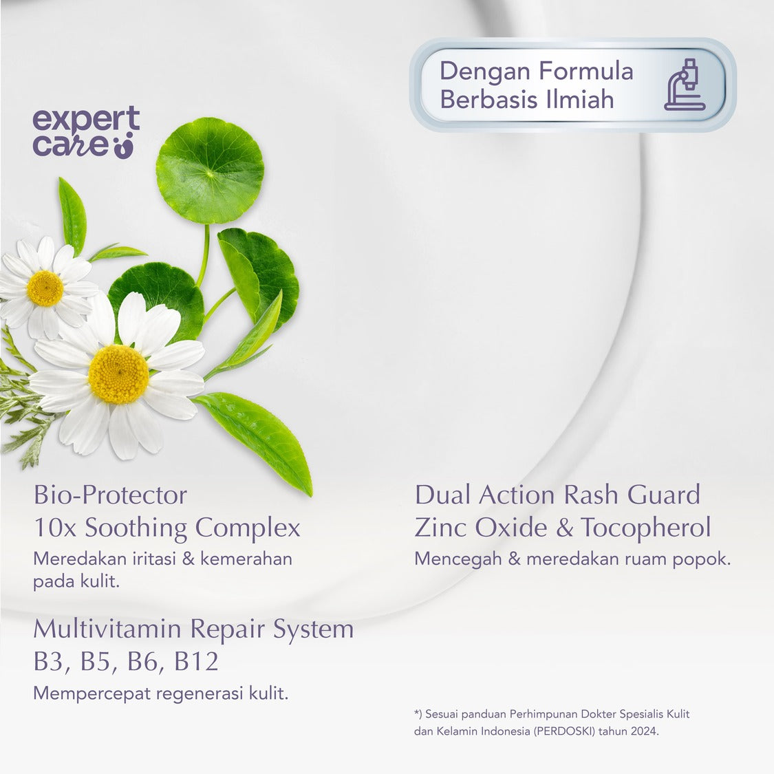 Daily Diaper Cream 40g dengan Zinc Oxide, Panthenol & Bio-Protector