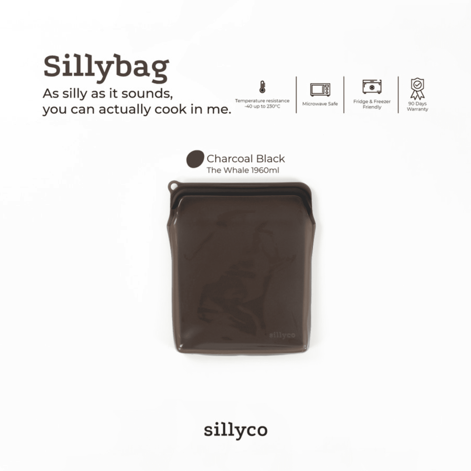[HADIAH] Sillyco Sillybag The Whale - Warna Random