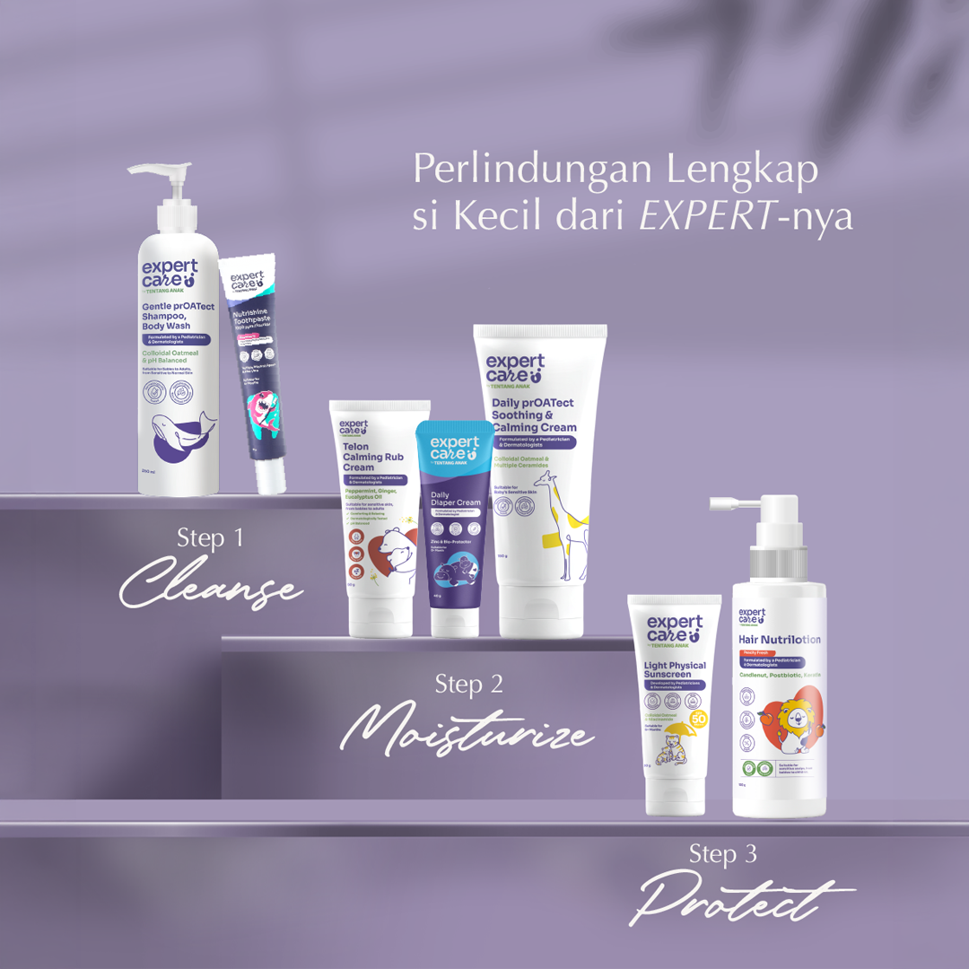 Expert Care Hair Lotion Bayi & Anak 100 ml – Hair Lotion dengan NutriBiotic - Rambut Tebal & Wangi Seharian