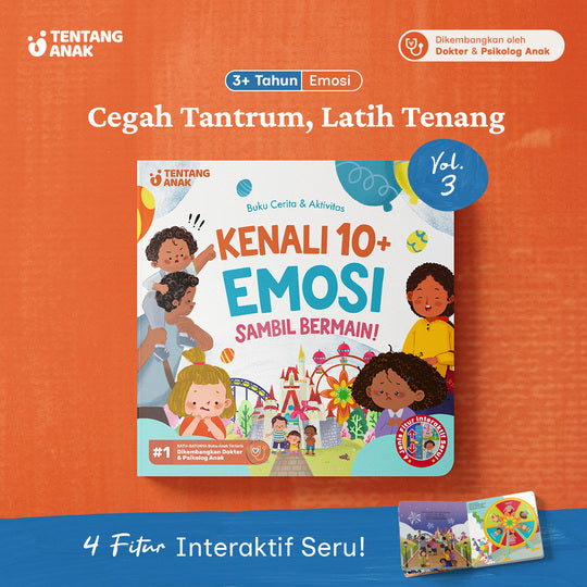 Buku Aktivitas: Kenali 10+ Emosi Sambil Bermain!