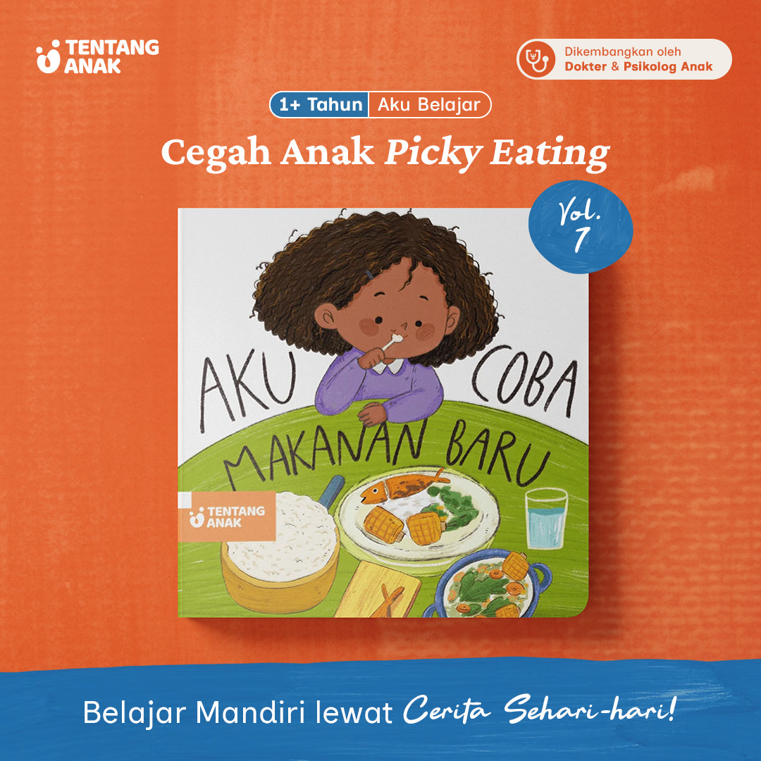 Boardbook Aku Coba Makanan Baru