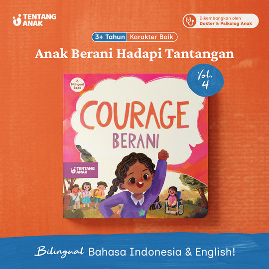Boardbook Bilingual Courage/Berani