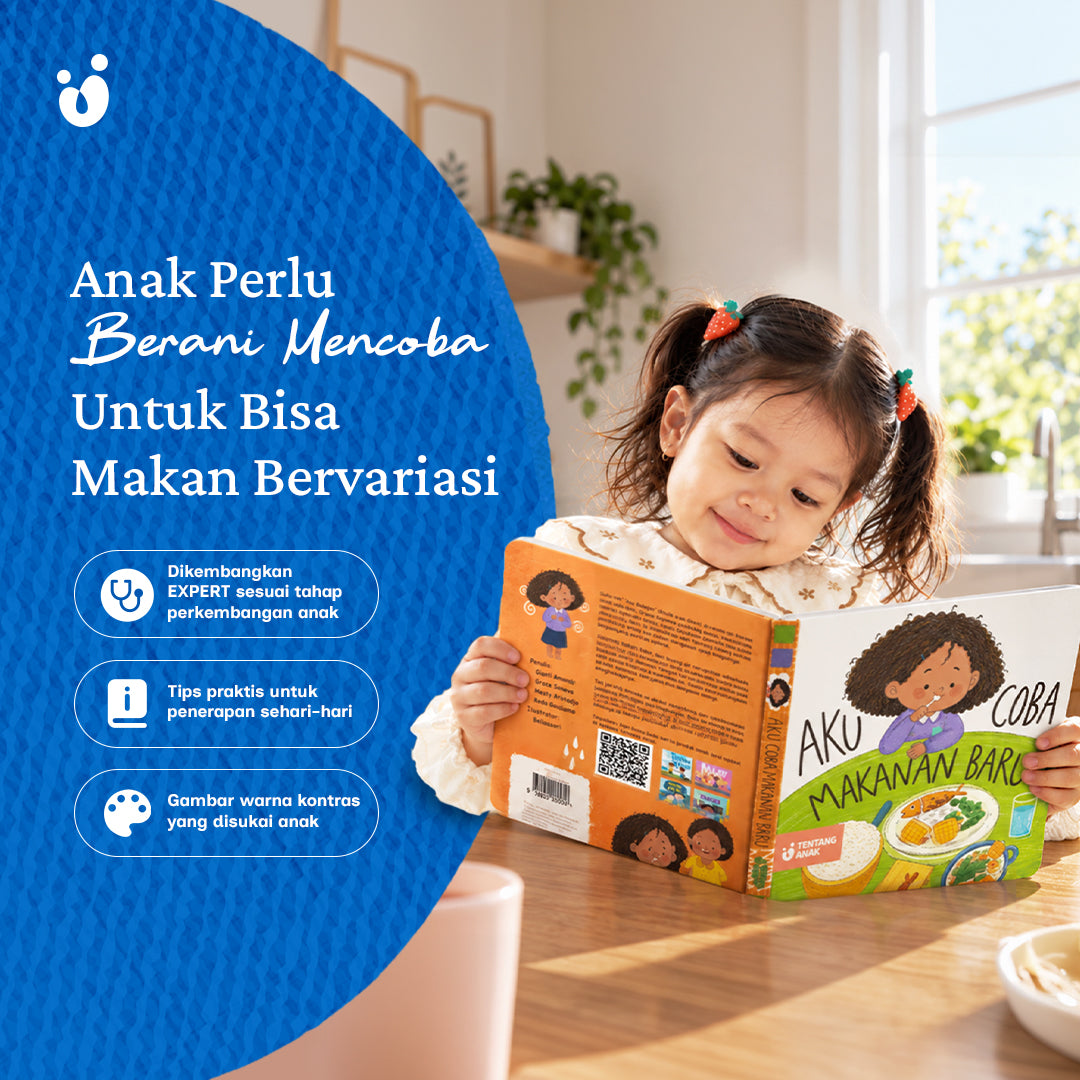 Boardbook Aku Coba Makanan Baru