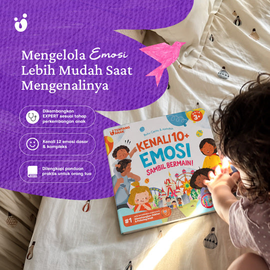 Buku Aktivitas: Kenali 10+ Emosi Sambil Bermain!