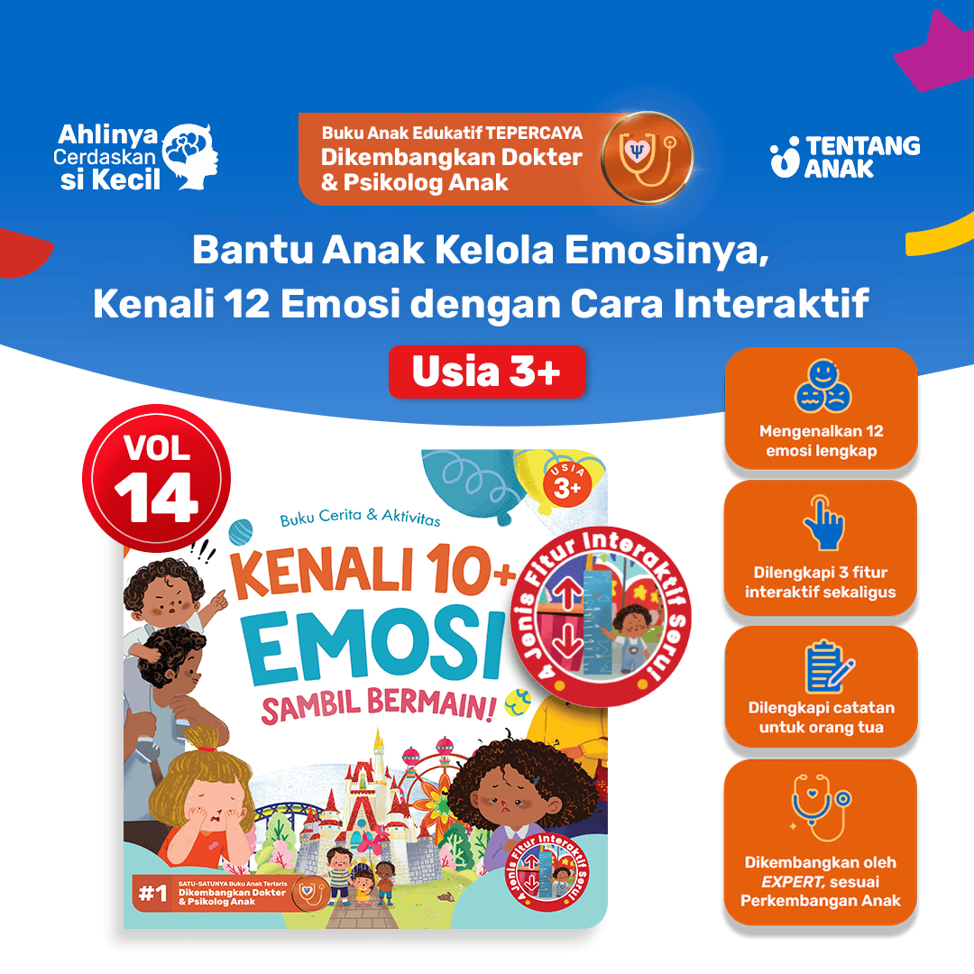Buku Aktivitas: Kenali 10+ Emosi Sambil Bermain!