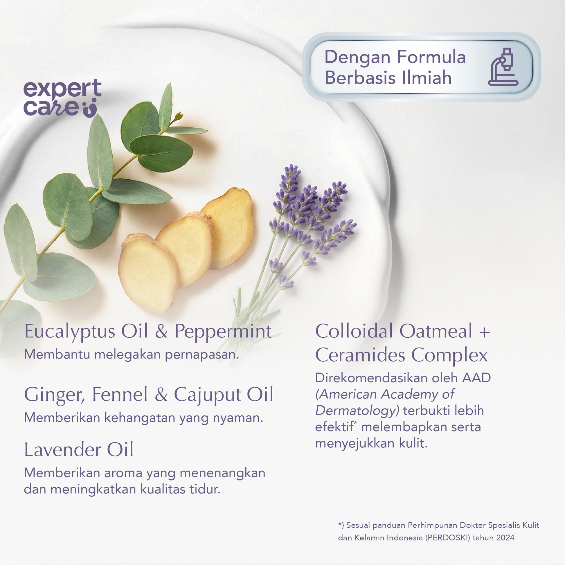 Paket Calming Rub Cream Aroma Telon & Lavender