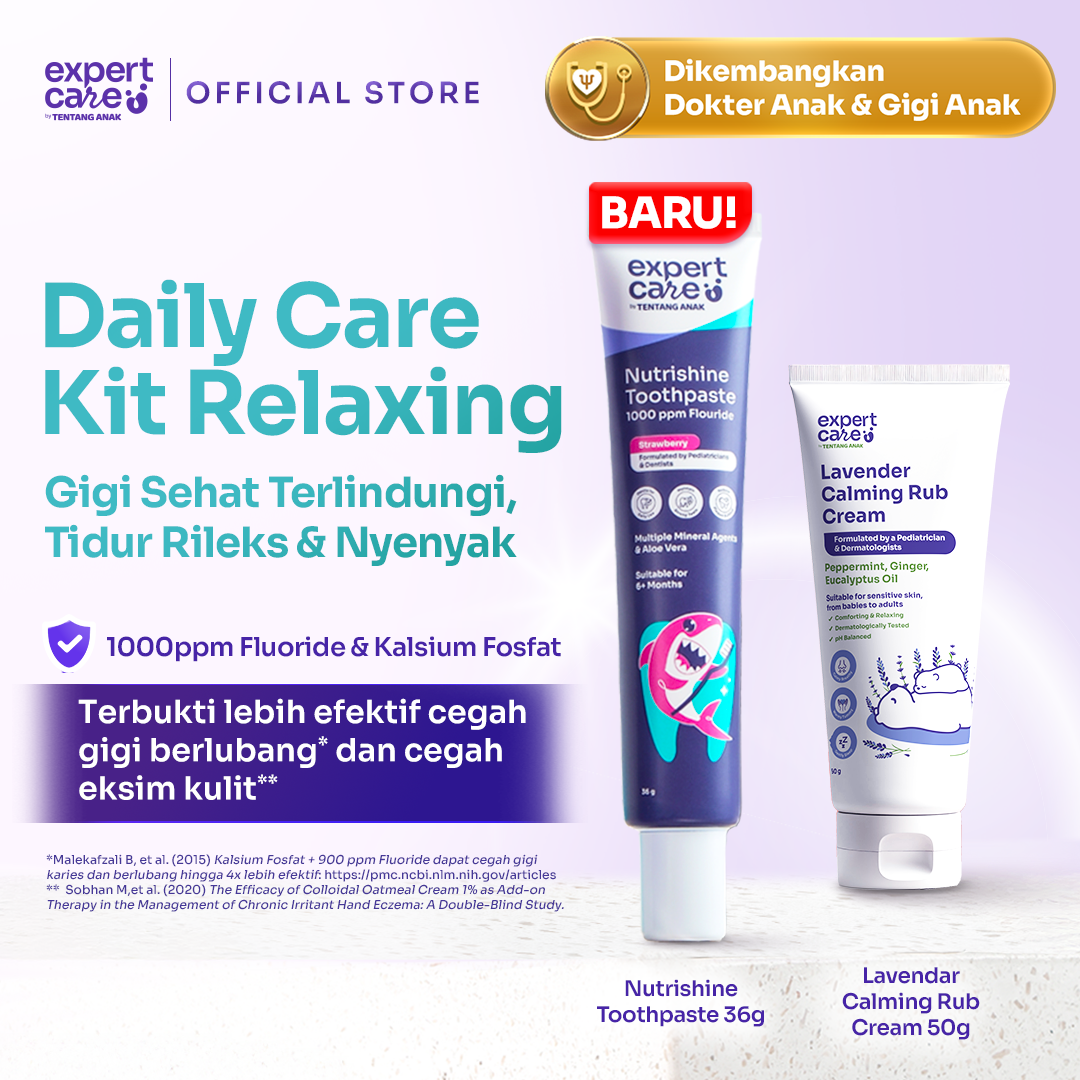 Nutrishine Toothpaste 36gr Pasta Gigi dengan Fluoride 1.000 ppm dan Kalsium Fosfat