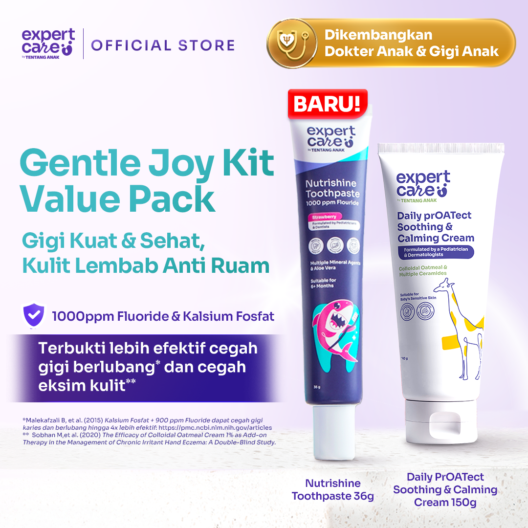 Nutrishine Toothpaste 36gr Pasta Gigi dengan Fluoride 1.000 ppm dan Kalsium Fosfat