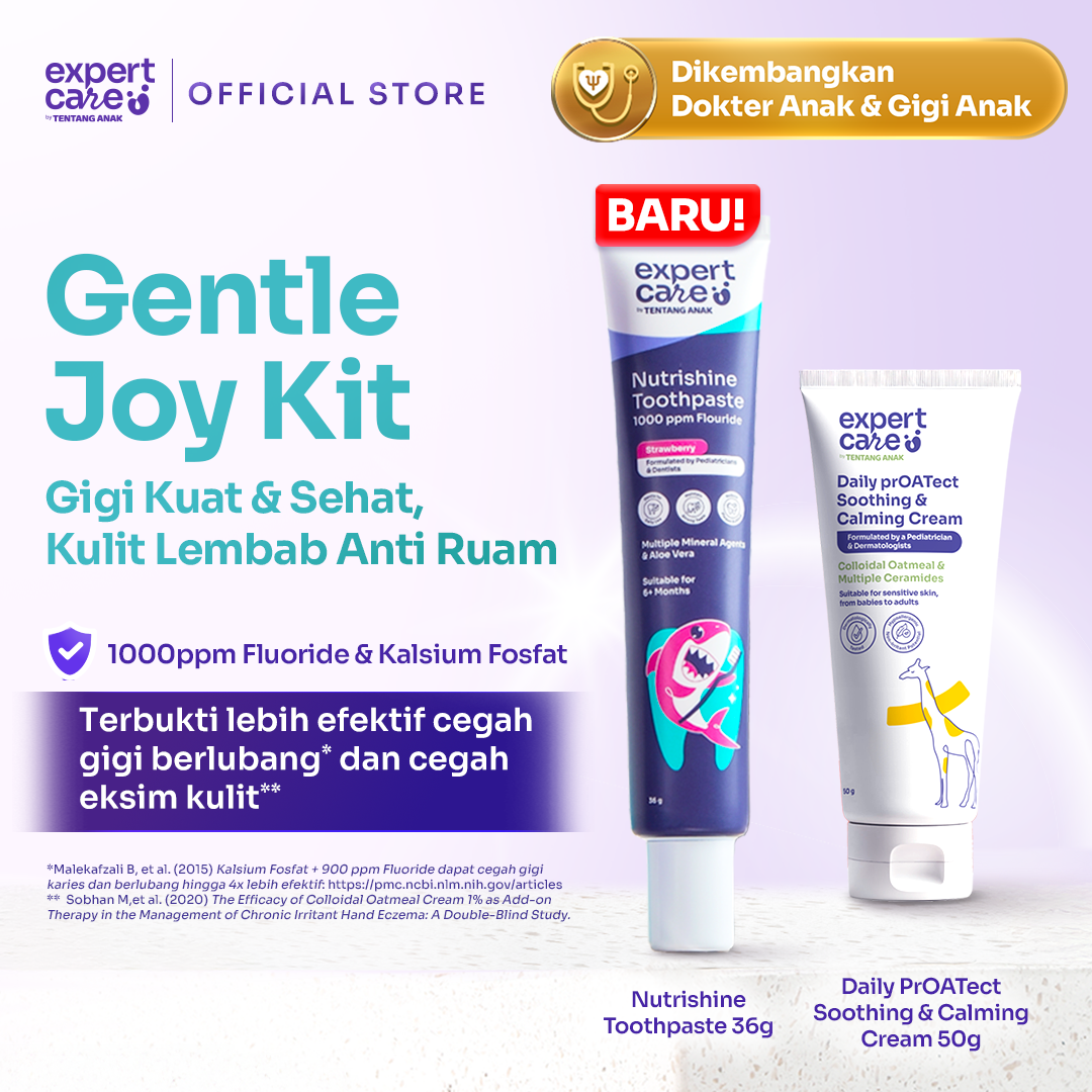Nutrishine Toothpaste 36gr Pasta Gigi dengan Fluoride 1.000 ppm dan Kalsium Fosfat