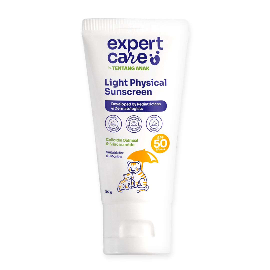 BARU! Sunscreen Bayi & Anak - Physical Sunscreen SPF 50+ PA ++++ 30 gr - Tubuh dan Wajah