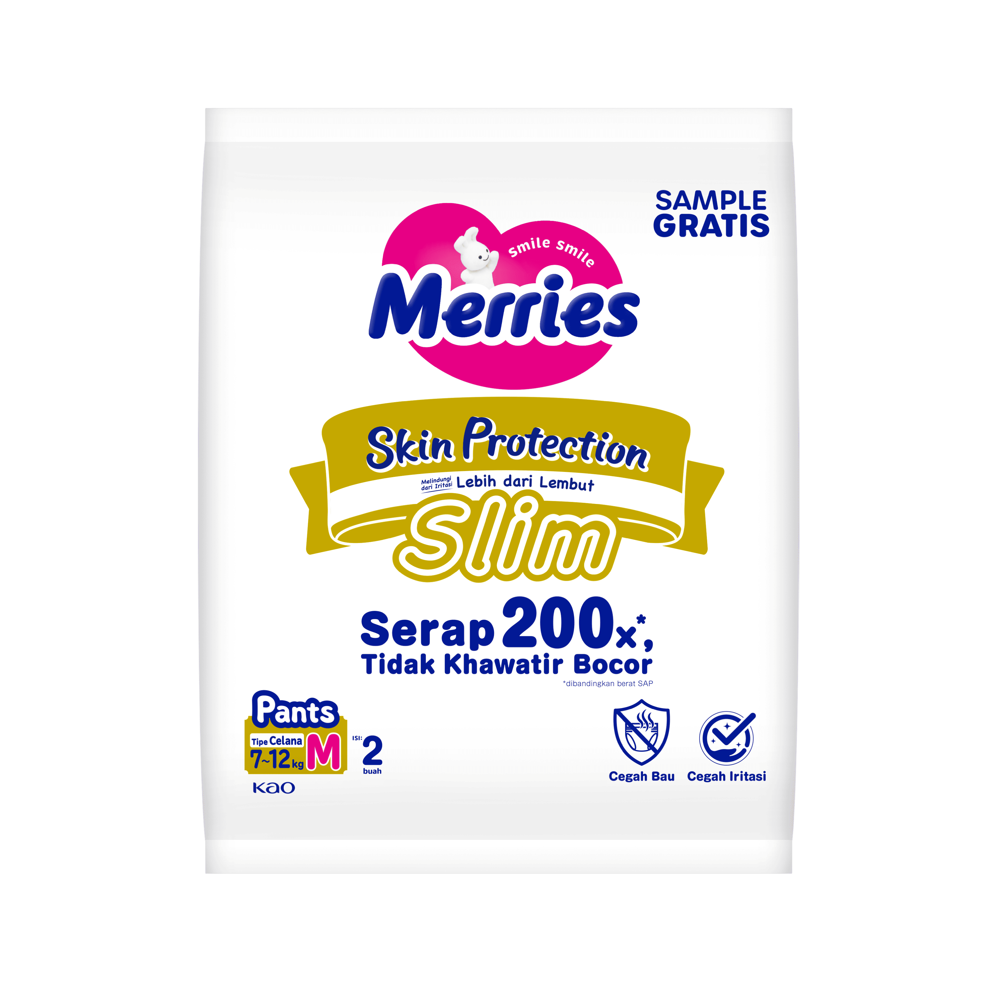 [HADIAH] Merries Skin Protection Slim M2 - Sample size