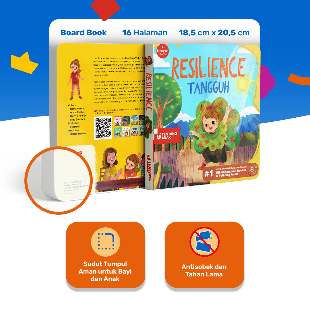 Boardbook Bilingual Resilience/Tangguh