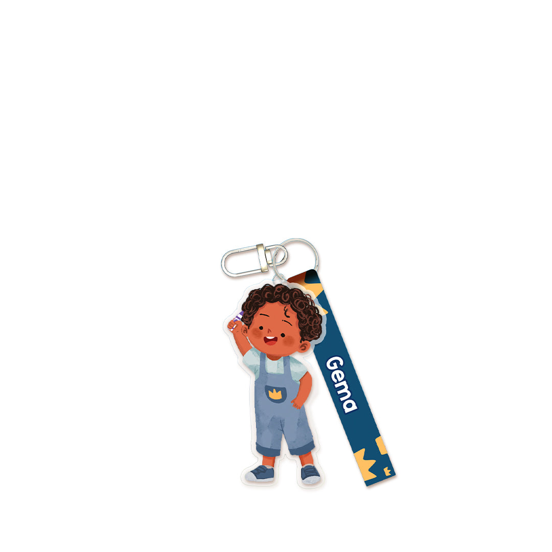 Gimmick - Keychain Numerasi Gema