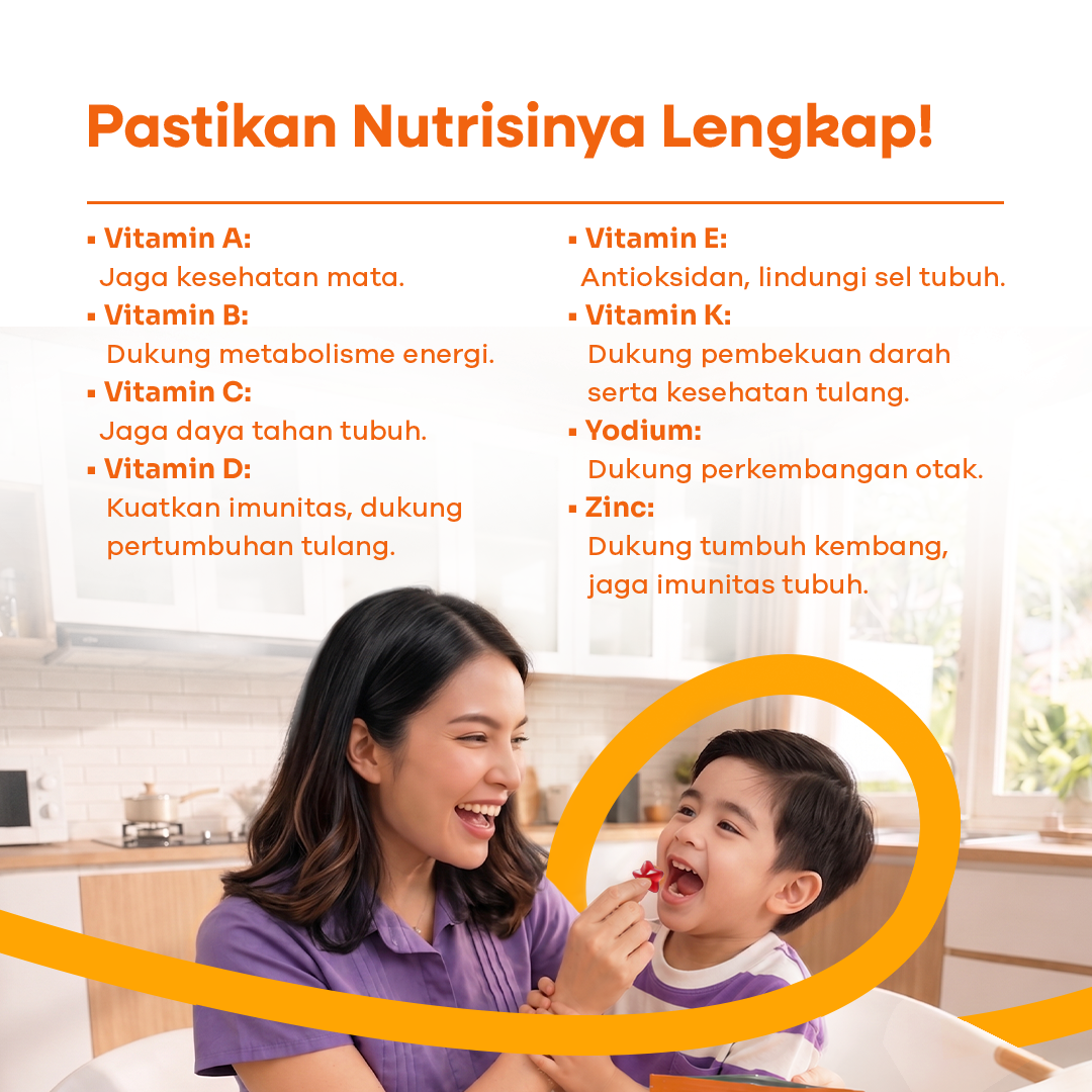 Expert Boost VitKids Gummy Multivitamin Anak Usia 3 Tahun Keatas | 1 Pouch (30 Pcs)