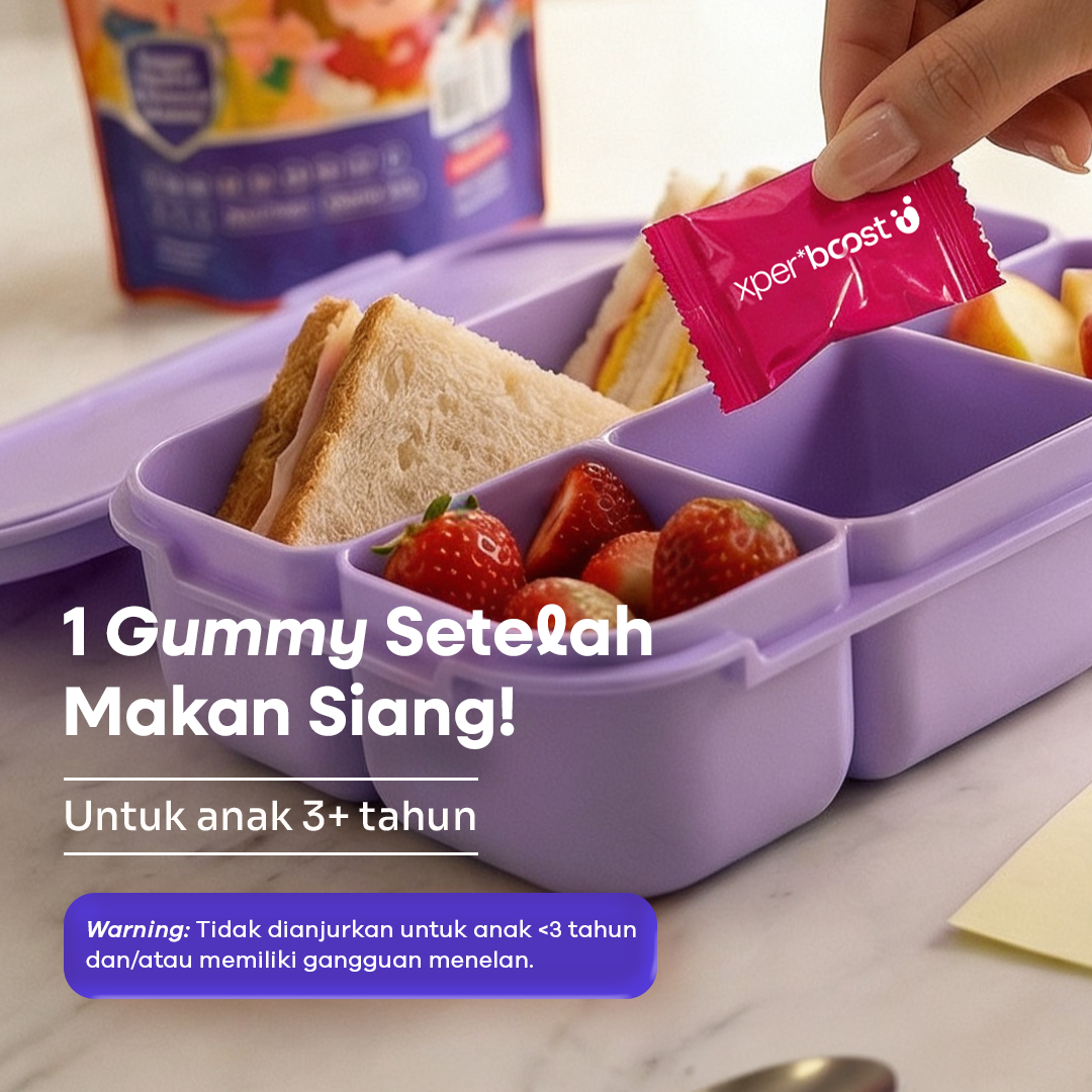 Expert Boost VitKids Gummy Multivitamin Anak Usia 3 Tahun Keatas | 1 Pouch (30 Pcs)