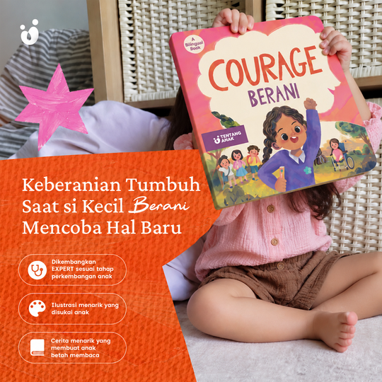 Boardbook Bilingual Courage/Berani