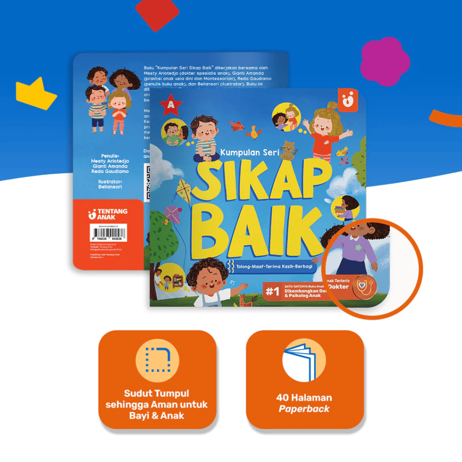 Bundle Buku 101+ Kata Pertamaku Seri Serunya Dunia Hewan & Buku Anak Kumpulan Seri Sikap Baik